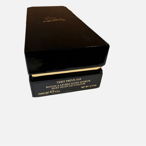 NEW Christian Louboutin - Silky Satin Lip Colour -VERY PRIVE 410 - Picture 2 of 5